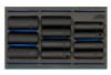 1/2\" Sq. Dr. Impact Socket Set in 1/4 Drawer EVA Insert Tray (11 Piece)