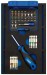 Screwdriver Insert Bits and Driver in 1/4 Drawer EVA Insert Tray (40 Piece)