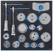 Caliper Windback Kit in 1/2 Drawer EVA Insert Tray (18 Piece)