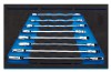 Open Ended Spanner Set in 1/4 Drawer EVA Insert Tray (8 Piece)