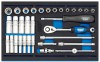 1/4\" Socket Set in 1/4 Drawer EVA Insert Tray (32 Piece)