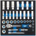 3/8\" Socket Set in 1/2 Drawer EVA Insert Tray (35 Piece)