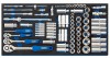 1/4\", 3/8\", and 1/2\" Socket Set in Full Drawer EVA Insert Tray (84 Piece)