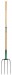 4 Prong Manure Fork with Wood Shaft