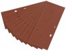 PACK OF 10 230 X 92MM 80 GRIT ALUMINIUM OXIDE SANDING SHEETS FOR 63128 RANDOM ORBIT SANDER