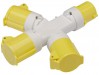 110V 3 Way Splitter (16A)