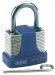 42MM RESETABLE 3 NUMBER COMBINATION LAMINATED STEEL PADLOCK WITH HARDENED STEEL SHACKLE & BUMPER