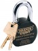 DRAPER EXPERT 63MM HEAVY DUTY ELECTRIC PLATED STAINLESS STEEL PADLOCK & 2 KEYS WITH SUPER TOUGH MOLYBDENUM STEEL 25MM LO