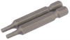 5mm 1/4\" Hex. Hexagonal Insert Bit 25mm Long x 2