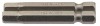 6mm 1/4\" Hex. Hexagonal Insert Bit 50mm Long x 2