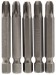 No.3 1/4\" Hex. PZ Type Insert Bit 50mm Long x 5