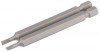 3mm 1/4\" Hex. Plain Slot Insert Bit 75mm Long x 2