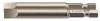 8mm 1/4\" Hex. Plain Slot Insert Bit 75mm Long x 2