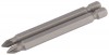 No.1 1/4\" Hex. PZ Type Insert Bit 75mm Long x 2