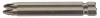No.2 1/4\" Hex. PZ Type Insert Bit 75mm Long x 2