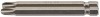 No.3 1/4\" Hex. Cross Slot Insert Bit 75mm Long x 2