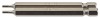 2mm 1/4\" Hex. Hexagonal Insert Bit 75mm Long x 2