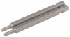 3mm 1/4\" Hex. Hexagonal Insert Bit 75mm Long x 2