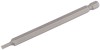 3mm 1/4\" Hex. Plain Slot Insert Bit 100mm Long x 1