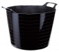 Multi Purpose Flexible Bucket - Black (40L)