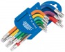 Metric Coloured Short Arm Draper TX-STAR® Key Set (9 Piece)