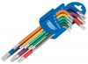 Metric Coloured Long Arm Draper TX-STAR® Key Set (9 Piece)