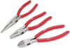 190mm Pliers Set with PVC Dipped Handles (3 piece)