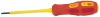 DRAPER EXPERT 2.5MM X 75MM FULLY INSULATED PLAIN SLOT SCREWDRIVER
