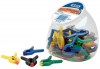 40 Spring Clamps in Plastic Jar