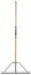 Landscaping Rake with Ash Shaft
