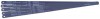 5 ASSORTED 300MM FLEXIBLE CARBON STEEL HACKSAW BLADES