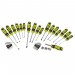 Screwdriver, Hex Key and Bit Set (Green) (44 Piece)