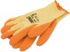 Orange Heavy Duty Latex Coated Work Gloves - Extra Large