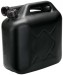 10L Plastic Fuel Can - Black