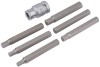 6mm - 12mm Hexagon Bit Set and Holder 1/2\" Square Drive (7 Piece)