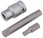 1/2\" Sq. Dr. Spline Bit Set (3 Piece)