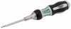 Soft Grip 7 in 1 Ratcheting Screwdriver and Bit Set (Draper TX-STAR®)
