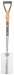 Garden Spade with Ash Handle