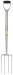 Extra Long Stainless Steel Garden Fork with Soft Grip
