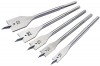 Metric Flat Wood Bit Set (5 Piece)