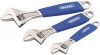 3 PCE SOFT GRIP ADJUSTABLE WRENCH SET
