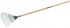 CARBON STEEL LAWN RAKE ASH HANDLE
