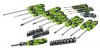 Soft Grip Screwdriver, Hex Key, Socket and Bit Set with Canvas Storage Bag (56 Piece)