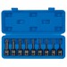 1/2\" Sq. Dr. 78mm Long Draper TX-STAR® Socket Bit Set (9 Piece)