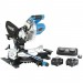 D20 20V Brushless 185mm Sliding Compound Mitre Saw Kit (Twin Charger)