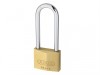 Abus 65/30HB60 30mm Brass Padlock 60mm Long Shackle Keyed  KA6304