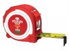 Official Welsh Rugby Tape 5m/16ft Red / White