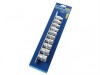 BlueSpot Tools Sockets On Rail 10 Piece 1/2in Drive