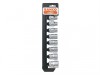 Bahco S17SP 16 Sockets Metrix + Ratchet + Rail 1/2in Drive
