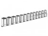 Britool Socket Set 13 Piece A/F 3/8in Drive